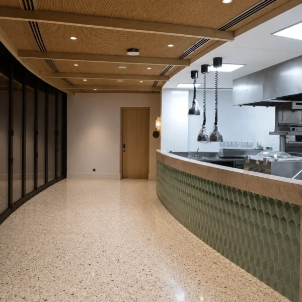 Cast In Situ Terrazzo Finshing