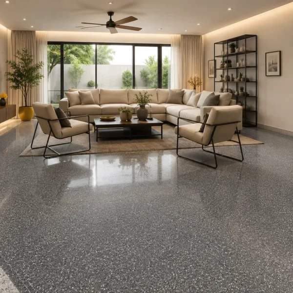 Cast in Terrazzo Flooring