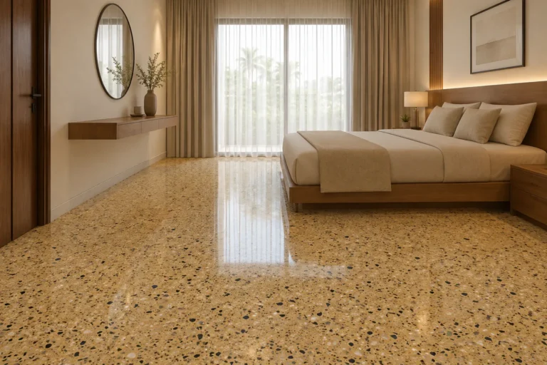 Precast Terrazzo Flooring Finishing In Bahrain